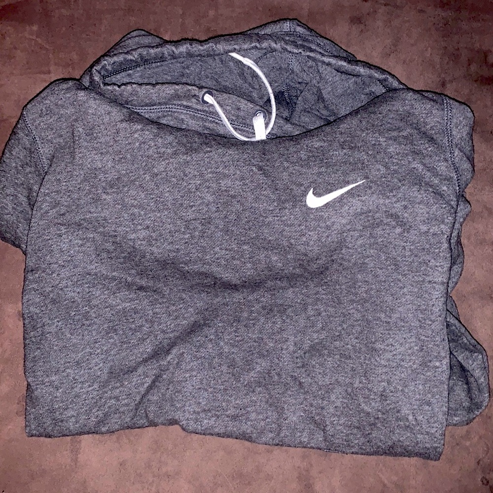 NIKE GREY TURTLENECK SWEATER